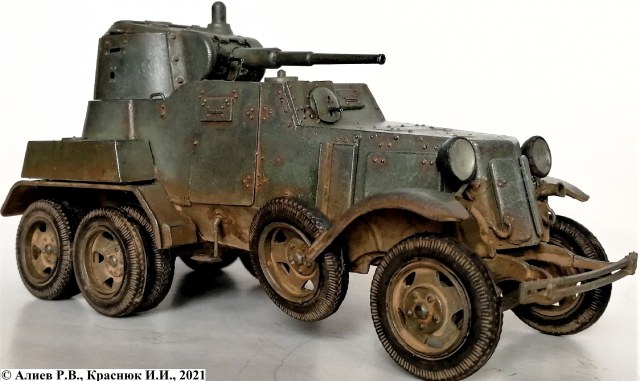 БА-10М (Брестская Крепость. Рейд Матевосяна).