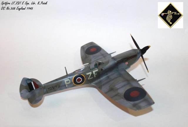 Spitfire LFXVI E "Англичанин польских кровей"