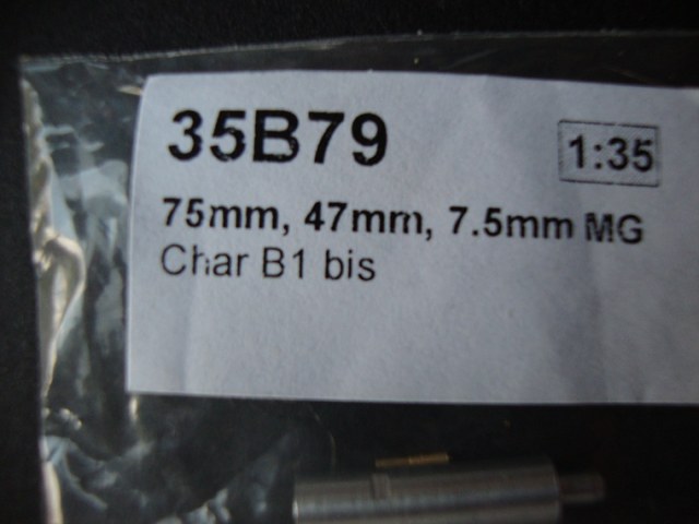 75mm & 47mm & 7.5mm MG, Char B1 bis