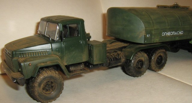 ТЗ-22 с тягачом Краз 260