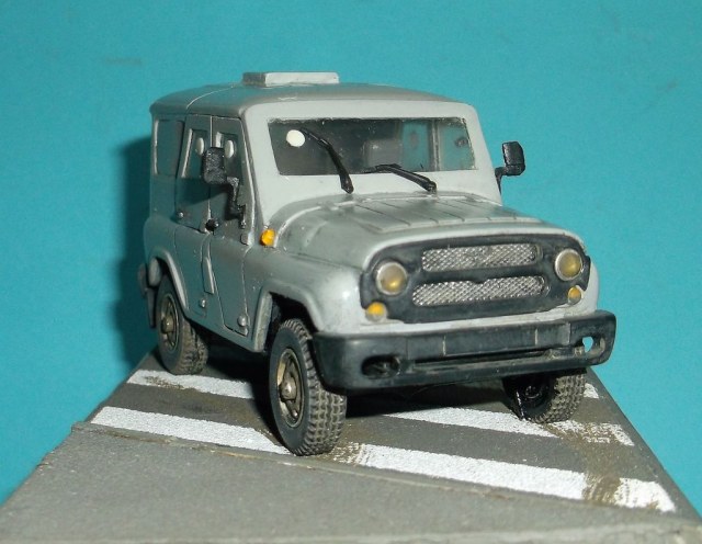 ОМОНовский бронеУАЗик