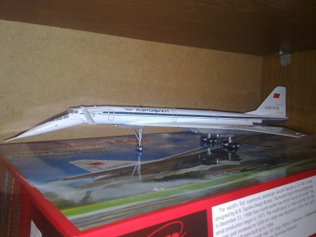 Ту-134А, Ту-144Д и Ту-154М