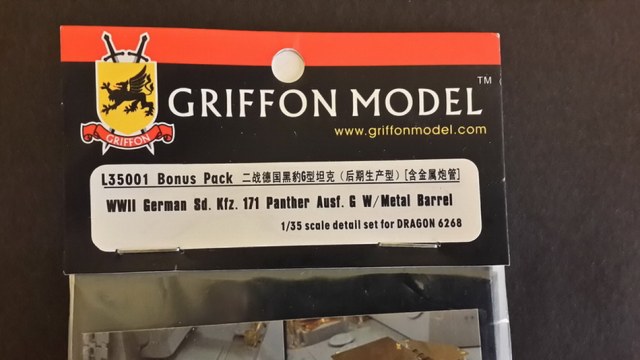 Panther Ausf. G w/metal barrel