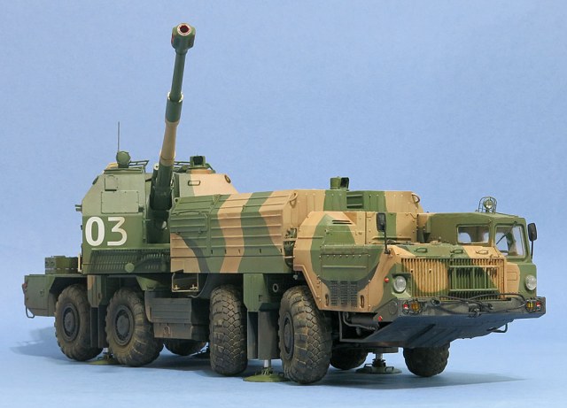 Российская артсистема береговой обороны А-222 Берег