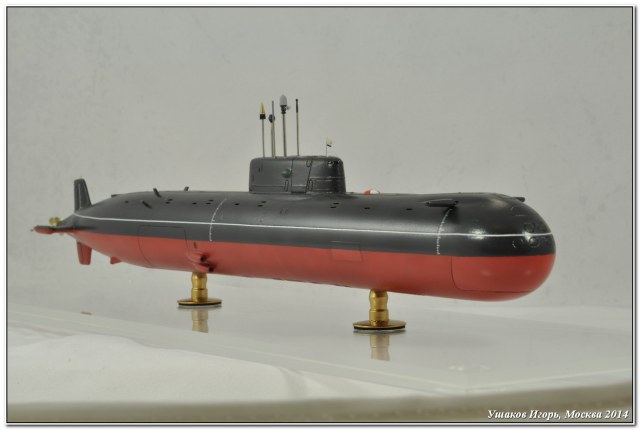 АПЛ К-278 "Комсомолец", проект 685 "Плавник", 1/350