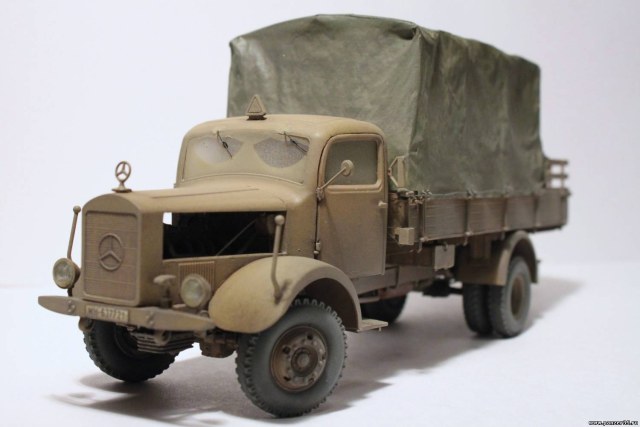 Deutschen Lastkraftwagen Mercedes Benz 4500L