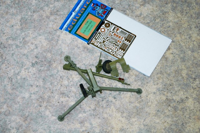 Гаубица Д-30 востановление старой модели