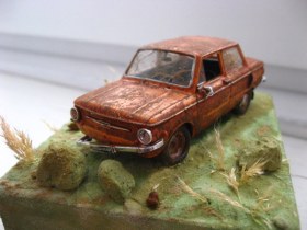 Когда-то рабочая лошадка...