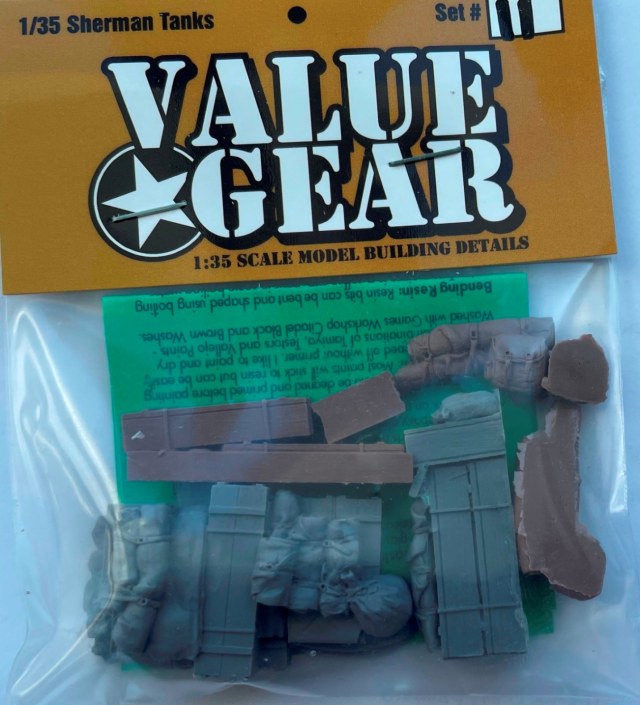 смоляной обвес на танк шерман