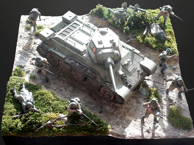 Т-34/76 обр. 1942 г. "Снова в бой!"