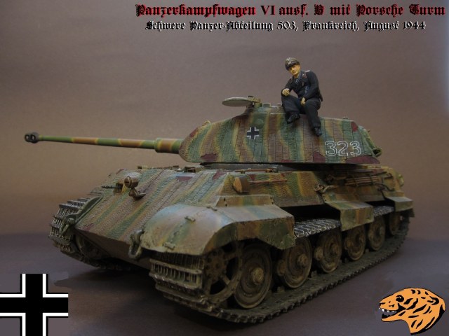 Pz. Kpfw. VI ausf. B mit Porsche Turm