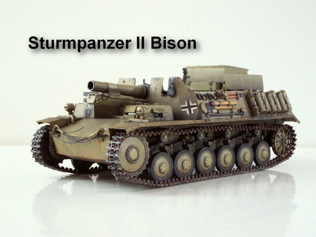 Немецкая САУ Sturmpanzer II Bison