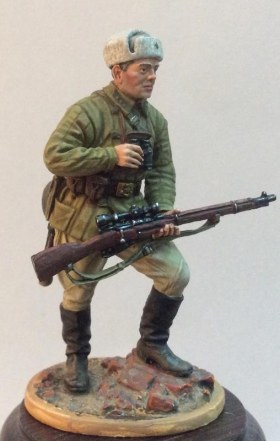 Снайпер Василий Зайцев