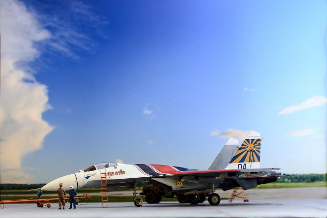 Су-27 Русские Витязи (ранний окрас) 1/72