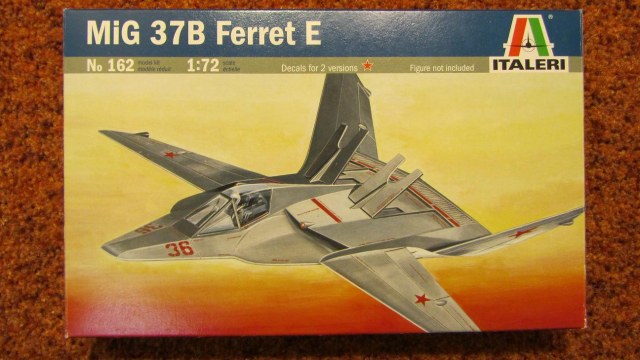 MiG 37B Ferret E (Italeri, 1:72, №162)