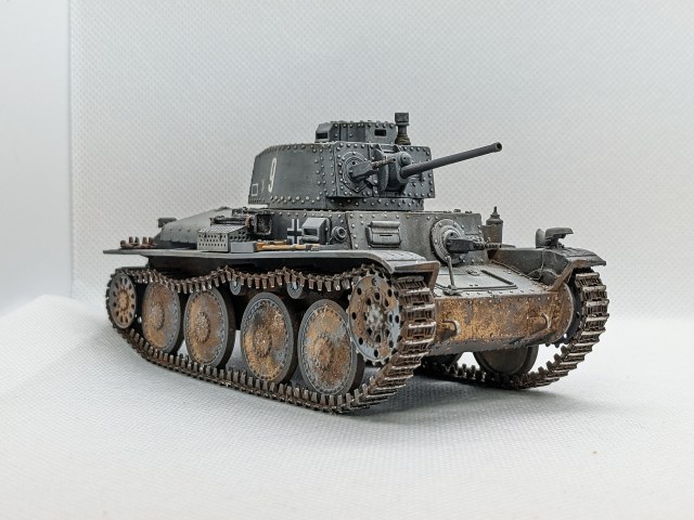 Pz.Kpfw. 38(t) Ausf. B (подвижная ходовая)
