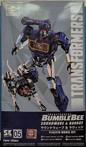 TRANSFORMERS SOUNDWAVE & RAVAGE