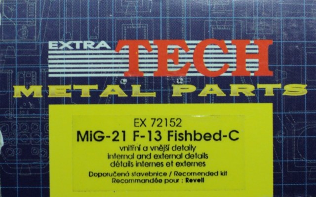 Фототравление на МиГ-21 Ф-13