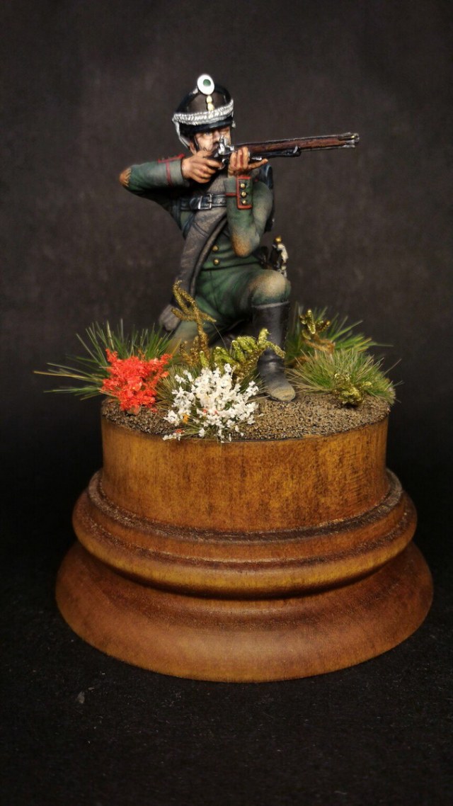 Егерь 21-го полка, Россия 1812-15