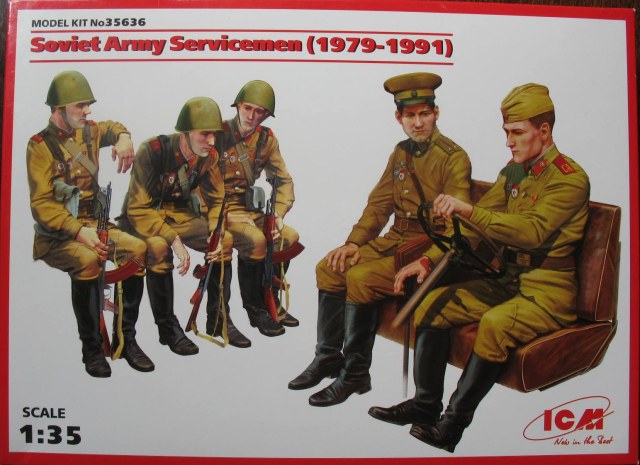 ICM 35636 Soviet Army Servicemen (1979-1991) Советские военнослужащие (1979-1991)