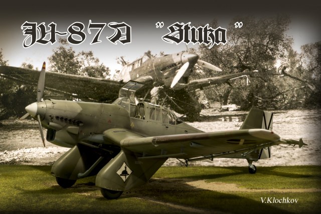Ju-87A-1 Stuka  в 32м