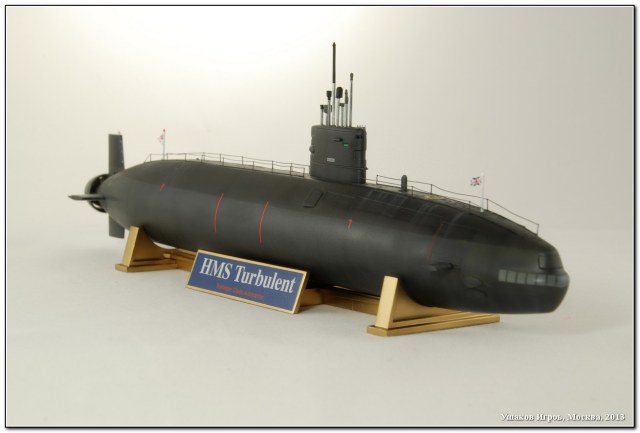 HMS «Turbulent» (S87), 1/350