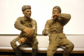 Артиллерия на привале.