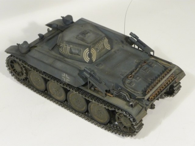 Огнемётный танк Pzkpfw II F (Flamingo)