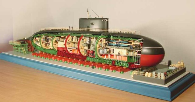 Подводная лодка 877 проекта 1:72