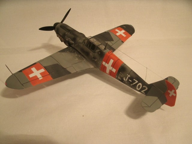 Bf-109 G-6 ВВС Швейцарии