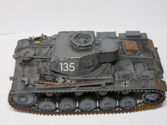 Легкий танк Pz Kpfw II Ausf F/G (Sd Kfz 121)