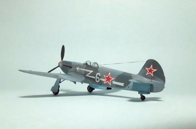 Як-3 (обр. 1944) (пилот Marcel Albert, полк «Нормандия-Неман» из состава 303 иад) (code 6)