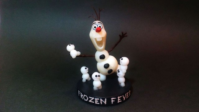 Олаф снеговик