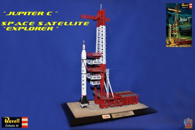 JUPITER C со стартовым комплексом