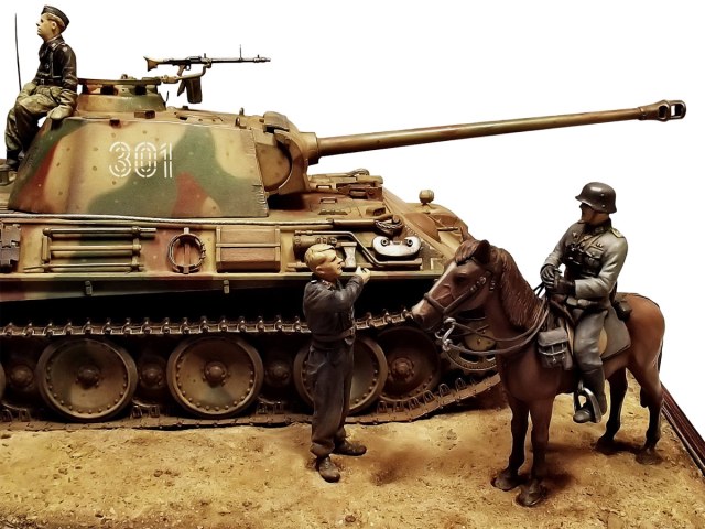 Немецкий танк T-V Ausf G "Пантера"