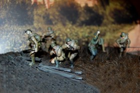 Сборная модель "Пехота Красной Армии (№1-№2)."