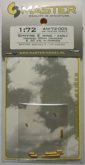 Spitfire E wing - early Hispano 20mm cannons & .50 cal in fairings