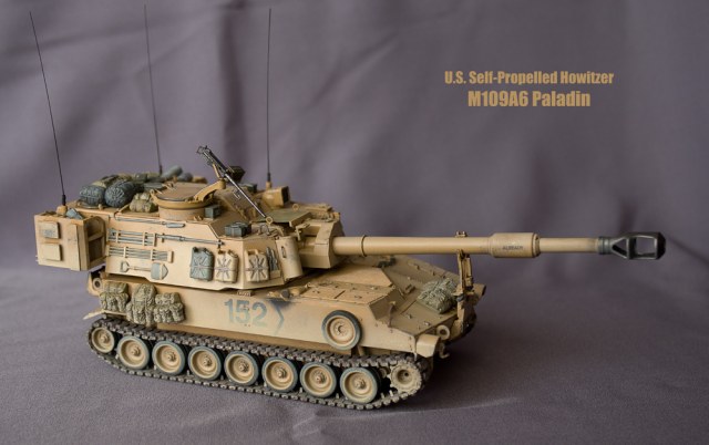 U.S. Self-Propelled Howitzer M109A6 Paladin