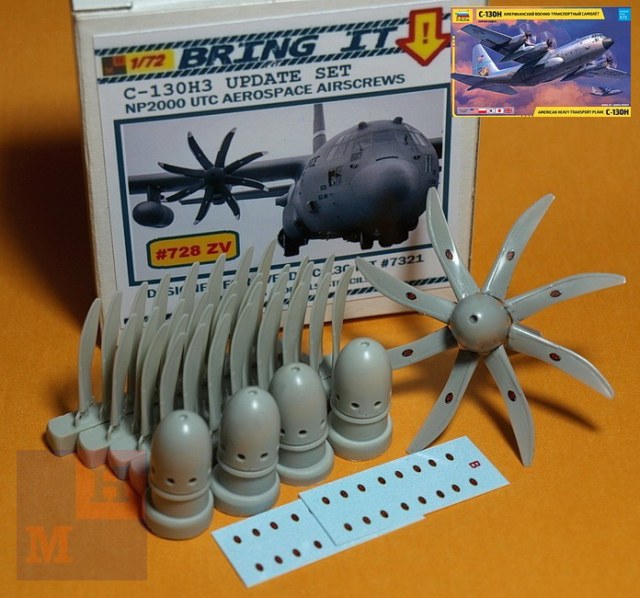 #728ZV Пропеллеры UTC Aerospace. Конверсия для звездовского С-130