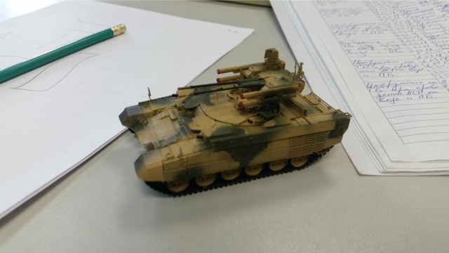 бмпт терминатор и Т-72Б2 РОГАТКА