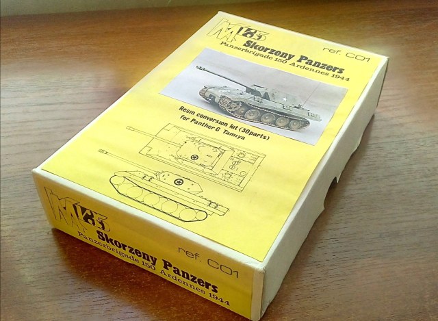 Смоляной набор для переделки Тамиевской "Пантеры" в Ersatz M-10