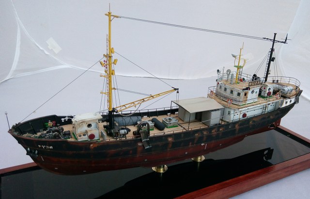 Рыболовецкий сейнер  "Руза"