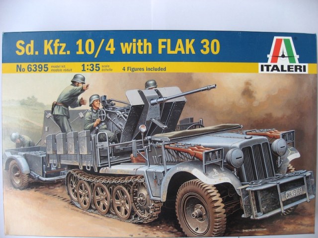 Sd.Kfz. 10/4 with FLAK 30