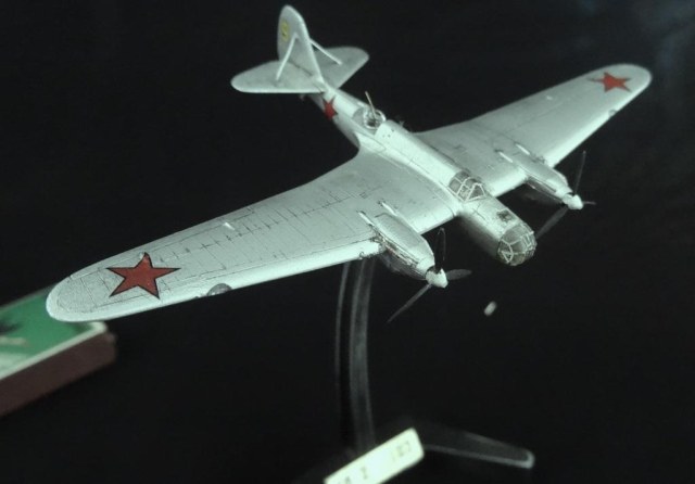 Скоростной бомбардировщик СБ 2М-103. Зимняя "Катюшка" в 200м