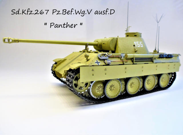 Sd.Kfz.267 Pz.Bef.Wg.V "Panther" ausf.D MAN,сентябрь 1943