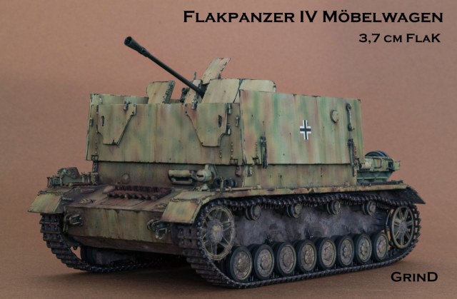 Flakpanzer IV Möbelwagen 3,7 cm FlaK