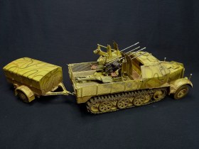 Sdk. Kfz. 7/1 2cm Flakvierling 38 Auf Selbstfahrlafette