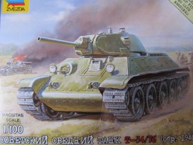 Танк Т-34/76   1/100