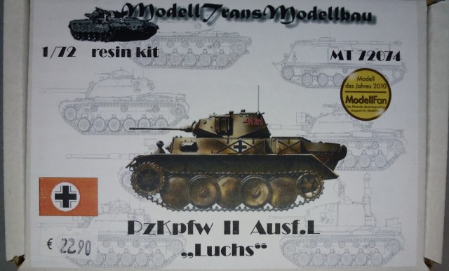 PzKpfw II  "Лухс"             1/72