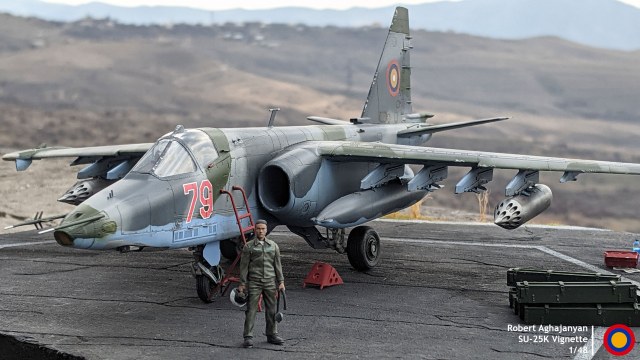 Виньетка с Су-25К ВВС Армении